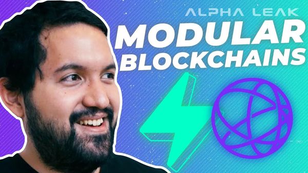 Alpha Leak | The Bull Case for Modular Blockchains
