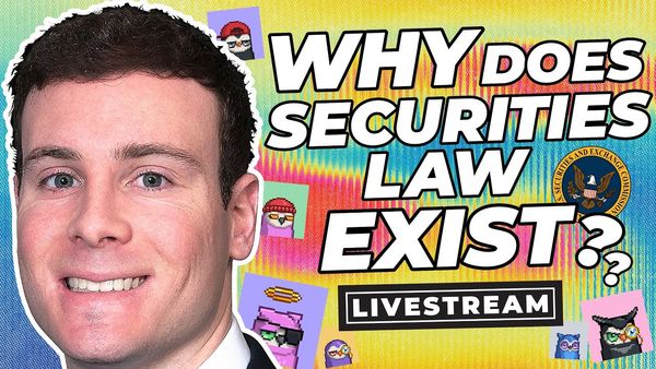 What's the Point of Securities Laws? with Mike Selig