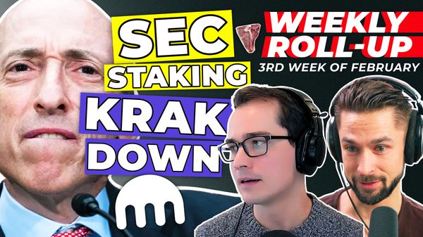 SEC Staking Krakdown | $BLUR Airdrop | SBF’s Bailout Money Source | Ordinals Still Growing