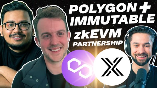Polygon and Immutable zkEVM Partnership with Sandeep Nailwal & Robbie Ferguson