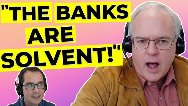 Ben Hunt says, “Cut the BS! The Banks Are Solvent!"