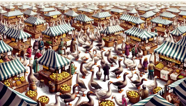 It’s a Goose Market 🦢