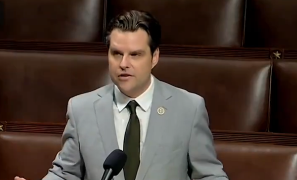 Rep. Matt Gaetz Introduces Bill to Allow BTC Tax Payments