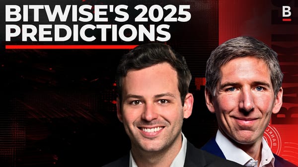 2024: A Year of Crypto Transformation—Bitwise’s Bold Predictions for 2025