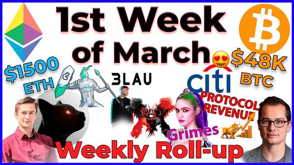 📺 ROLLUP: 3LAU & Grimes NFTs | PayPal Crypto | Citigroup Report