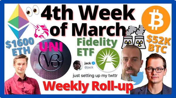 📺 ROLLUP: Uniswap V3 | Fidelity ETF | BTC Energy Waste | Jack Dorsey NFT