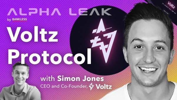 Voltz Protocol | ALPHA LEAK with Simon Jones