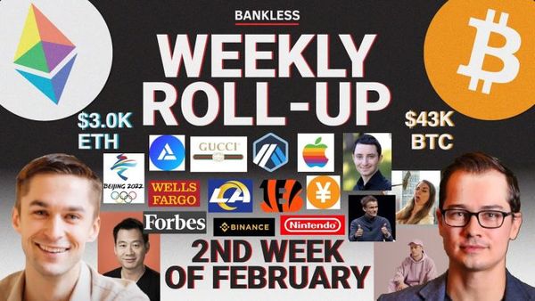 📺 ROLLUP: Bitfinex Hack | Super Crypto Bowl | Aave Social Network | Vitalik Supports Assange DAO11