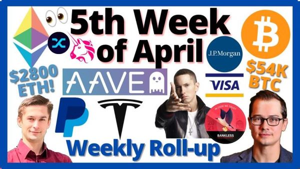 📺 ROLLUP: ETH All Time High | Eminem NFT | Tesla Sells BTC | JP Morgan Crypto Fund