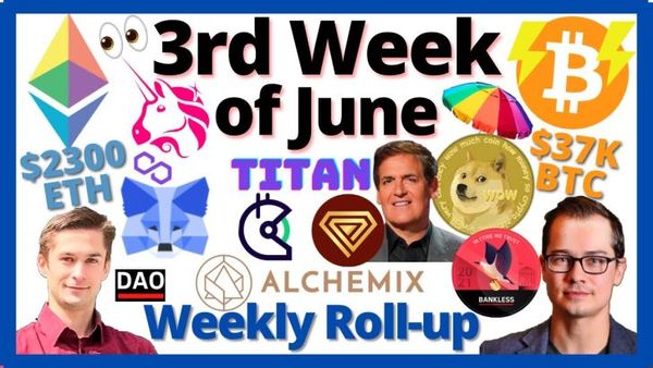 📺 ROLLUP: Mark Cuban Titan | Metamask Institutional | Alchemix alETH | BTC Lightning